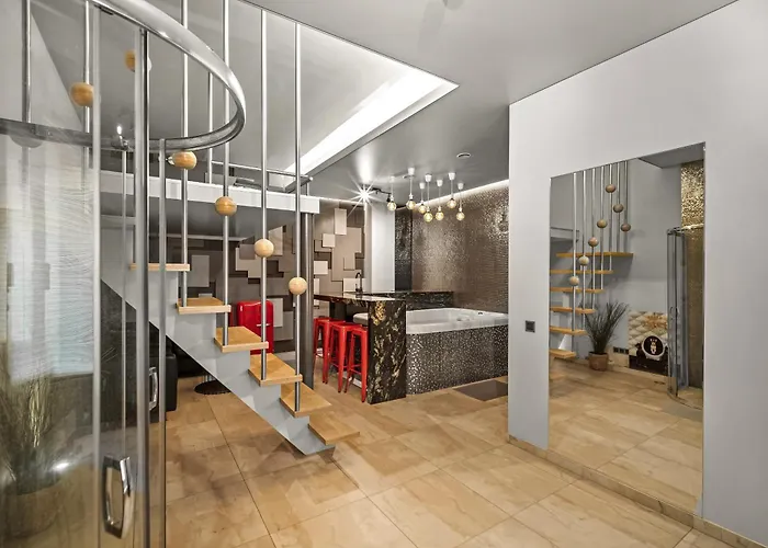 Secret Lounge - Cozy Studio With Sauna And Jacuzzi